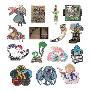 Cartoon Alloy Badge Jewelry Creative Small Corner/hat/shoes/exquisite Animal Shaped Brooch