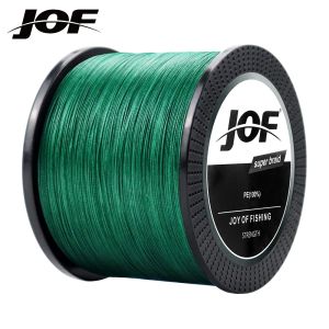 Çizgiler JOF 300M X12 X9 X8 X4 BRAIGED Balıkçılık Hattı PE Deniz Tuzlu Su Balıkçılık Süper Güçlü Güç Dokunuyor 18149.9lb