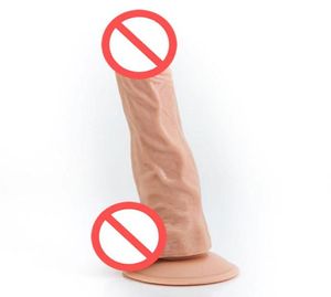 Pene in gomma artificiale Realistico grande dildo in silicone Dick con ventosa enorme dildo cazzo prodotti del sesso per adulti giocattoli del sesso per le donne3041186