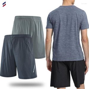 Männer Shorts Großhandel Herren Schweiß Sport Workout Kleidung Laufen Kurze Jogger Hosen Gym Tragen Kompression Für Männer 313