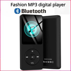 Player New fashion bluetooth style MP3/MP4 student walkman ebook external loss portable pocket sports running walking music player