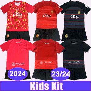 23 24 Mallorca Kids Kit Soccer Jerseys Sanchez Abdon A. Raillo Vanjent Muriqi Baba Grenier Home Away Special Editions Football Shirts