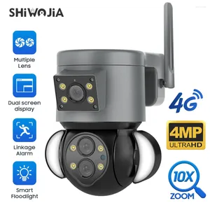 Kameras 4MP HD 2,9mm 16mm 8mm Outdoor Sicherheit Schutz Überwachung Zwei Wege Audio Video CCTV Cam 30M