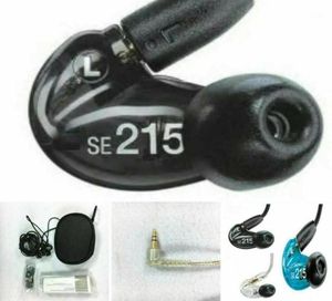 Headsets SE215 Earphons Hifi Stereo Noise Canceling 35MM SE 215 In Ear Detchabl Mmcx Cable Headphones With Box VS SE535 535 Big S9471921