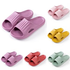 style7 Slippers leather British black white brown green yellow red Slides fashion outdoor comfortable breathable sports shoes Sandals