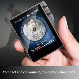 Player Highquality HiFi Audio Player Mp3 Bluetooth 5.0 Destekler HD LDAC HD Şanzıman Müziği Walkman DSD256 Kayıpsız Kod Çözme