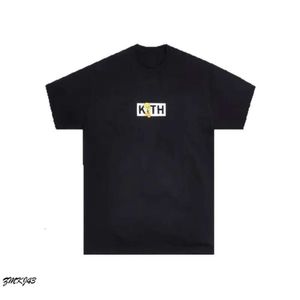 Projektant Kith T Shirt Luksusowa marka z krótkim rękawem Rap Classic Hip Hop Male Singer Wrld Tokyo Shibuya Retro Street Fashion Brand T-Sh 5750