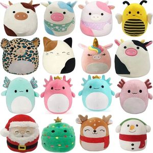 2024 20cm Axolotl Plush Toy 44 Styles Kawaii Cows Dinosaur Frog Stuffed Animals Plushie Baby Toys Soft Pillow Children Gift