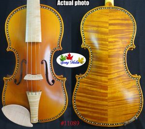 New Baroque Style Painting Inlaid Art Songpai 4/4 Violin, Soft Sound # 11089