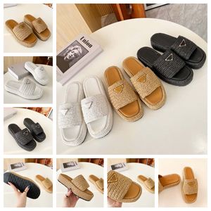 Fashion Men Slippers Designer Leather Sandals Flip Flop Designer Luxury Sandals Women Flat Heel Slip Women Casual Sandals