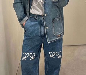 Jeans womens designer gambe gambe aperte forcella stretta capricci di jeans aggiungi il pile addensato pantaloni da jean slido caldi marca da donna abbigliamento da abbigliamento