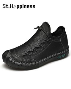 Dress shoes Summer Men Leather Shoes Designer Original Loafers Mocassins Mode Casual Riding Big Size 48 08108892370