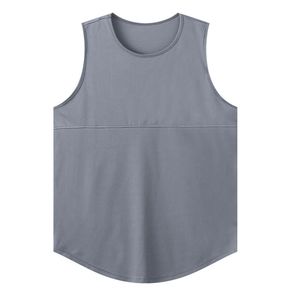 Sports Basketball Vest Men's Summer Camisole Ice Silk Loose Quick Drying Sleeveless T-Shirt Running Training Fitness Clothes