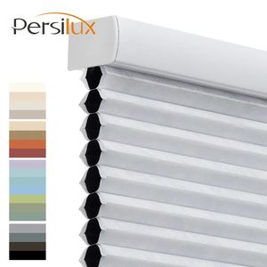 Persilux Blackout Cellular Blinds Honeycomb Shades Double Cells Cordless Windows Shades Saving Energy Thermal Insulation Custom 240529