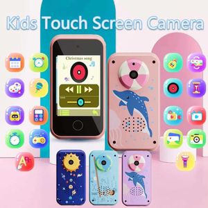 Toy Phones per bambini giocattoli per smartphone per i telefoni cellulari per bambini giocattolo con fotocamera touchscreen mp3 apprendimento smartphone per bambini cellulare falso G240529