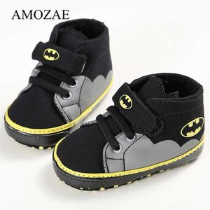 Flat shoes 2024 Baby Boys Fashion Sneakers Print Cartoon Pattern Soft Sole First Walkers Infant Toddler Indoor Shoes For 0-18M Y240531F7Y5