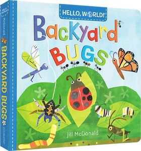 Learning Toys Hello World Backyard Bugs Original English Checkerboard Book Coloring Activity Childrens Early Education Science Picture Book G240529