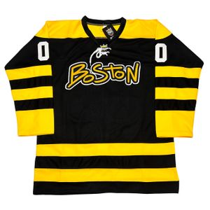 Stövlar x RR Boston Retro Hockey Jersey Sydd Vintage Custom Any Name and Number