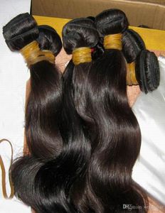 Sexig tjej Natural Shiny Raw Cambodian Virgin Body Wave Hair 3 Bundles300g Ingen kemisk process 8a World Charming Lady4098207