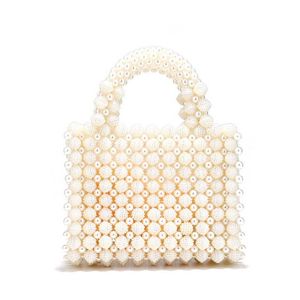 Lyxdesigner Kvinnor väskor Ny Pearl Dinner Bag Kvinnor Banketthandväska High-End klänning mångsidig kvällsväska