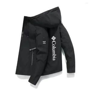 Męskie kurtki 2023 Outdoorowa kamera zamka błoto z kapturem wiatroodporna kurtka sporty sportowe dostawa odzieży odzież Owstowe płaszcze DHH29