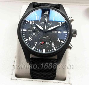 Luksusowe zegarki dla mężczyzn Mechanics Wristwatch Fighter 3777 Pilot Top Timing Sześć pin Luminous Waterproof Men039s Pas Passelter1469488