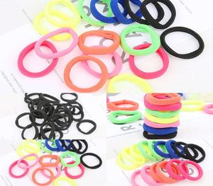 S2021Candy Seams High Elastic Handduk Student Rope Rubber Band Color Ring Korean Hair Accsori3841080