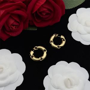 Designer Metal Joint Earrings Womens Vintage Pendants Ear Rings Ladies Trendy Floral Ear Stud Designers Casual Jewellery Lady Camellia Earring