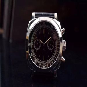 Hurtowy luksusowy zegarek Manual Mechanical Watch wykonany z 316L Stal nierdzewna 7750 Ręczny ruch mechaniczny 520 45 mm 6-pin 237e