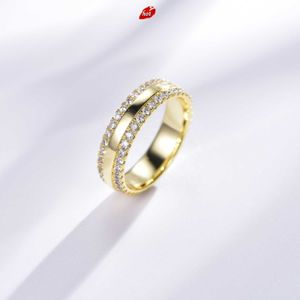 14k pure gold rings 5925 gold silver diamond ring wedding gold ring for women