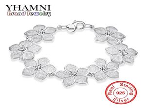Yhamni Fashion Gioielli originali Real 100 925 Bracciale di gioielli in argento sterling Regalo per matrimoni Whole Whole H3176316832