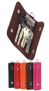 Modegåvor Keys Holder Organizer Manager Patent Läder Buckle Key Wallet Case Car Keychain for Women Men Brand 51304447