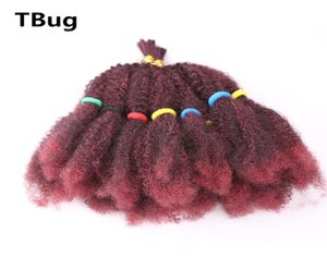 アフロキンキーバルクかぎ針編み女性のためのセネガルの魅力的な合成繊維偽ヘアピース9888127