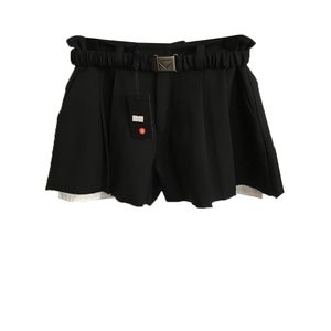 Pantaloncini di miscelazione nera elastico pantalone corto pantalone di lusso shorts un pezzi runsker cortometraggi