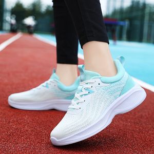 Nya kvinnors skor som hoppar rep sportskor kvinnors mjuka enda hög elastiska mesh yta avslappnad mångsidig lätta löparskor fri från post