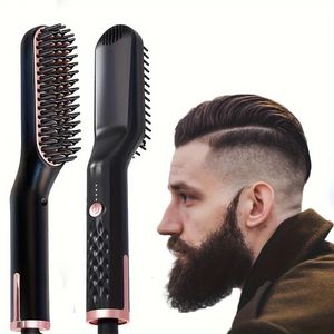 Mensar Straight Hair Comb Ion Straight Hair Brush Anti Scalp Portable Straight Hair Comb Anti Curl Brush 240511