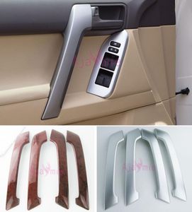 For 150 LC150 FJ150 2010-2018 Interior Door Holder Trim Panel Chrome Car-Styling Accessories5770740