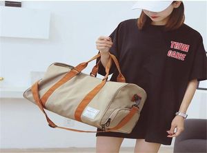 Duffel Bags Travel Bag Short Tour Weekender спортивный спортзал Водонепроницаемый чемодан багаж с багажом с туфлями отсек 308981509