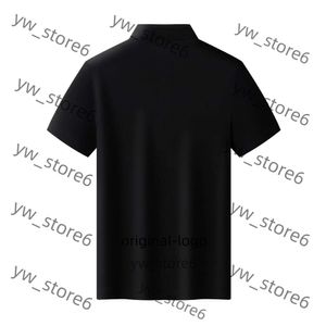 monclar shirt Men's short sleeved T-shirt summer pearl cotton polo shirt youth men's clothing solid monclar color simple and casual upper body 8246