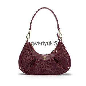Shoulder Bags Summer 2024 New Classic Womens Handbag Jacquard Printed Letter Texture Exquisite Craftsmanship Fashion Elements Crossbo H240601 qwertyui45