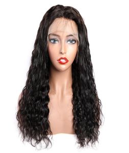 Pre Plucked 150 Density Water Wave Wigs Brazilian Human Hair Lace Front With Baby Wet and Wavy Hair4385000