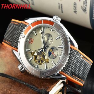 Mode Mens Watch 44mm 2813 Automatisk rörelse SS Men Mechanical Designer Men's Sports Watches Montre de Luxe Wristwatches 287D