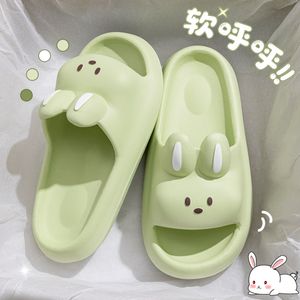 GAI GAI Summer Slippers for Men Women Non-slip Pink Green White Green Fashion slippers