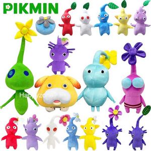 Bebek Oyunu Pikmin All Star Peluş Oyuncak Doldurulmuş Hayvan Buzlu Çiçek Tomurcuk Yaprağı Olimar Bulborb Chappy Yumuşak Bebek Plushie Figür Çocuk Hediyesi G240529