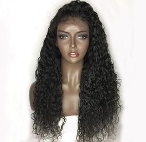 DIVA1 180 density water wave Natural human hair wig pre plucked 360 lace frontal wet wavy peruvian virgin4467655