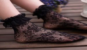 New Lace Lolita socks Soft Hosiery Cosplay Short Women socks2563345