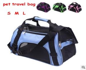 Portador de animais de estimação portátil Pet Backpack Messenger Carrier Bags Transportador de cão de gato Pacotes de pelúcia de pelúcia de pelúcia respirável Pet Handba5686711