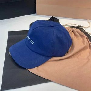 Boll Caps Meod 2024 Summer Fashion Embroidered Letter Baseball Hat Mens and Womens Fashion Duckbill Hat Outdoor Leisure Neutral Sun Hat J240531