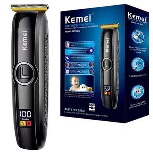 Sax Shears Original Kemei Barber Hair Trimmer Professional Electric Beard Hair Clipper Rechargeble Litium Haircut Machine for Men G240529