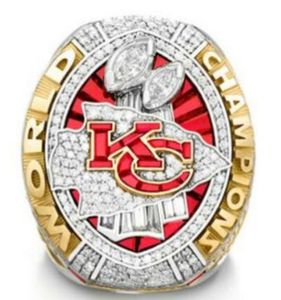 2019 2020 Chief American Football Team Champions Championship Ring Souvenir Men fan Gift hela sportsmycken2214989